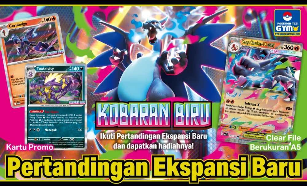 Evolusi Baru Charizard Hadir di Seri Kobaran Biru